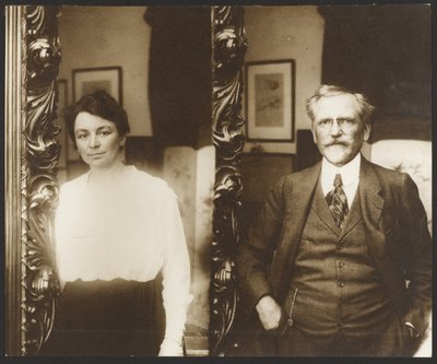 [Ritratto di Alphonse Mucha e di sua moglie]. da Alphonse Maria Mucha