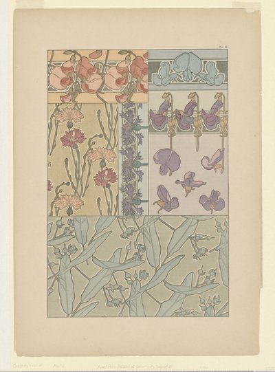 Documents Decoratifs: Tavola 41 da Alphonse Mucha