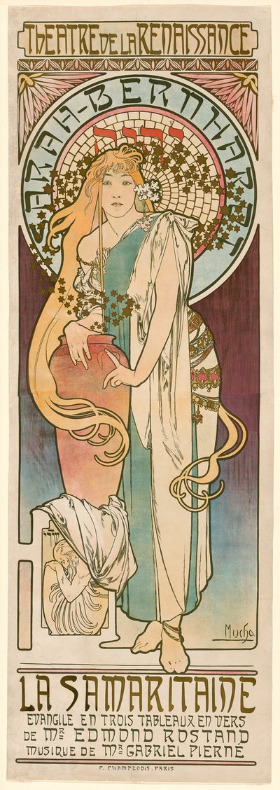 La Samaritana da Alphonse Marie Mucha