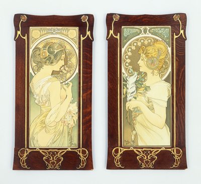 La Primula e la Penna da Alphonse Mucha