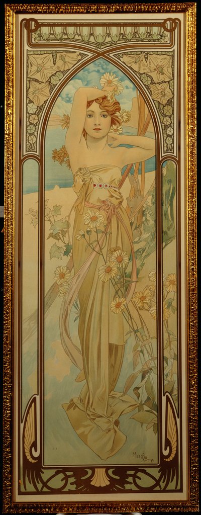 I Tempi del Giorno: Giorno da Alphonse Mucha