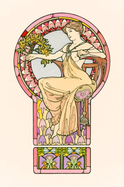 Senza titolo da Documents Décoratifs da Alphonse Marie Mucha