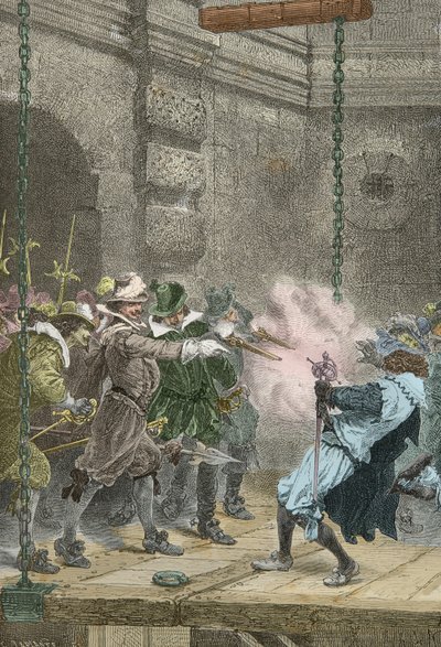 Assassinio di Concino Concini da Alphonse Marie de Neuville