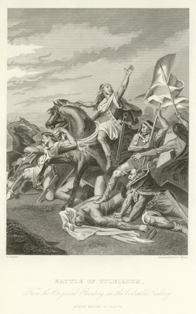 Battaglia di Tolbiacum da Alphonse Marie de Neuville