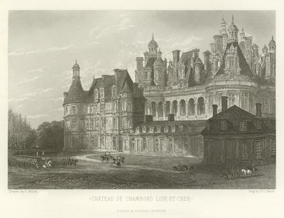 Castello di Chambord-Loir-et-Cher da Alphonse Marie de Neuville