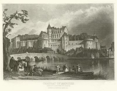 Castello di Amboise da Alphonse Marie de Neuville