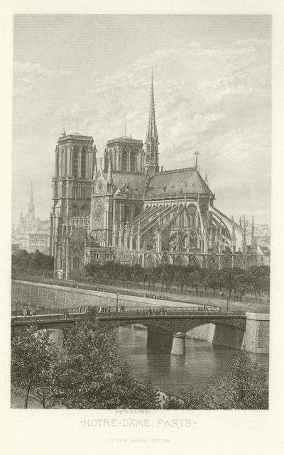 Notre-Dame, Parigi da Alphonse Marie de Neuville