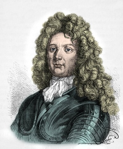 Ritratto di Sebastien Le Prestre, marchese di Vauban (Incisione) da Alphonse Marie de Neuville