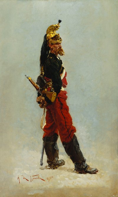 Un drago, 1875 da Alphonse Marie de Neuville