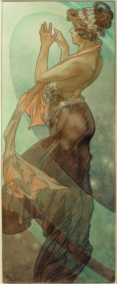 Stella della sera da Alphonse Mucha