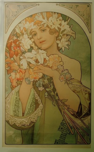 Fiori da Alphonse Mucha