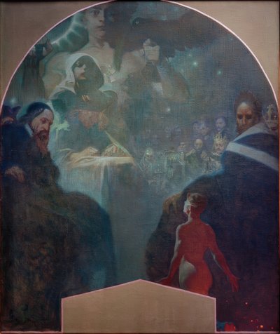 Il sacrificio da Alphonse Mucha