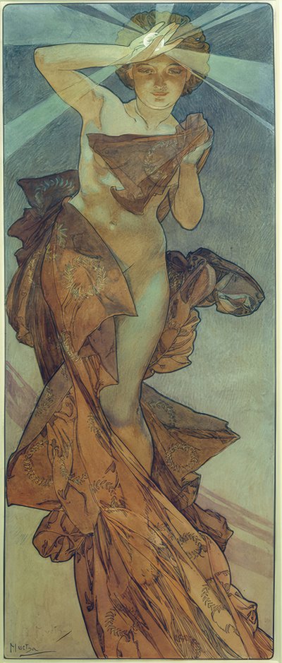 La stella del mattino da Alphonse Mucha