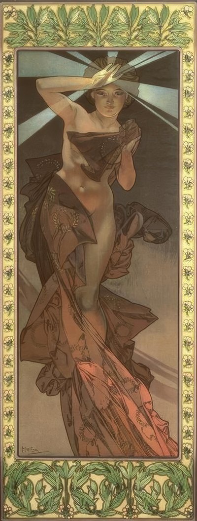 La stella del mattino da Alphonse Mucha