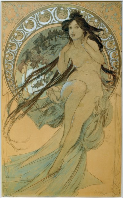 La musica da Alphonse Mucha