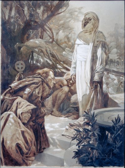 Storia della Spagna, illustrazione da Alphonse Mucha