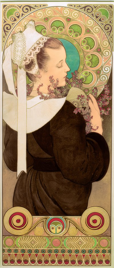 Erica da Alphonse Mucha