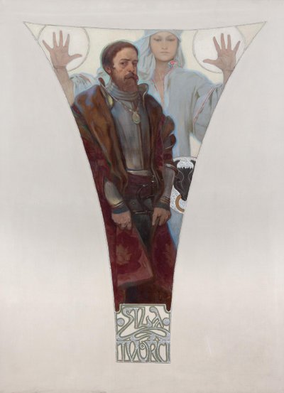Giovanni di Pernstein, 1911 da Alphonse Mucha