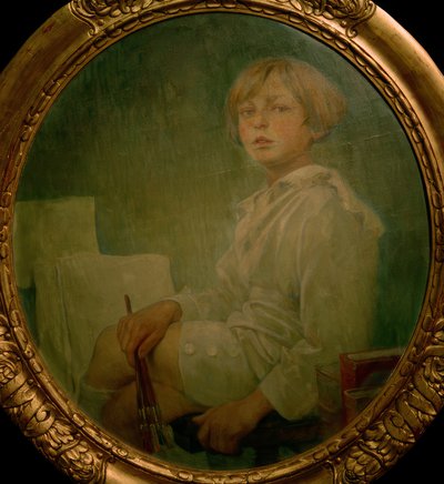 Jíri Mucha, figlio dell