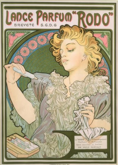 Lance Parfum Rodo da Alphonse Mucha