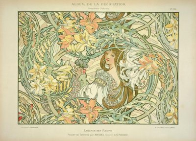 Giglio da Alphonse Mucha