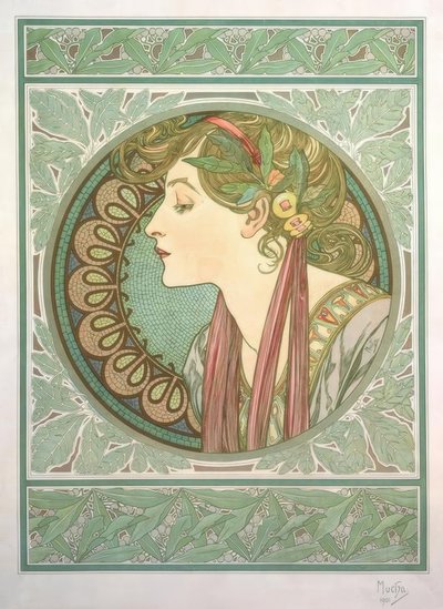 Alloro da Alphonse Mucha
