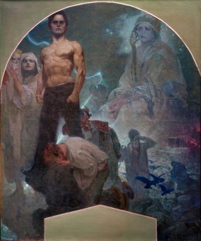 Con la propria forza da Alphonse Mucha