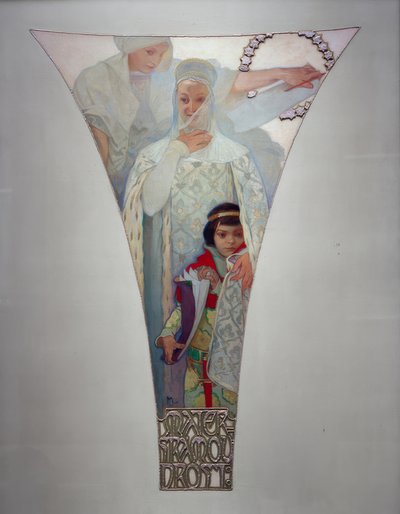 Saggezza materna – Eliska Premyslovna da Alphonse Mucha
