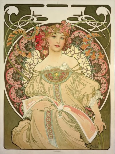 Rêverie da Alphonse Mucha