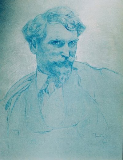 Autoritratto da Alphonse Mucha