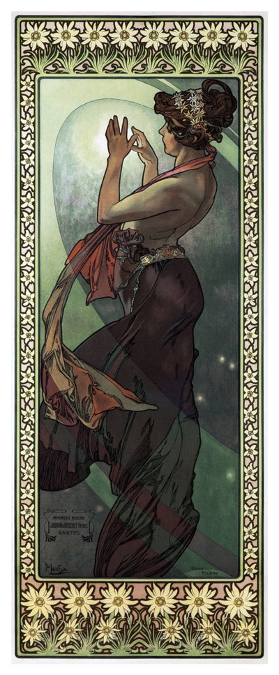 Stelle: La Luna da Alphonse Mucha