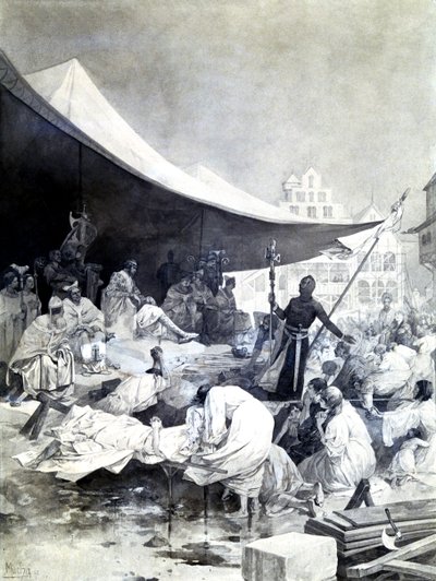 La Croce, circa 1900-1939 da Alphonse Mucha