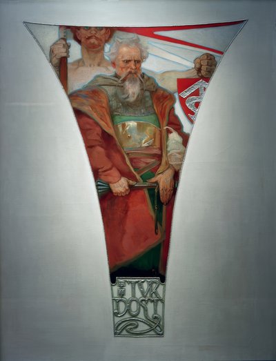 Inflessibilità – Jan Roháč von Dubá da Alphonse Mucha