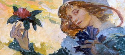 Senza titolo, c1880-1930 da Alphonse Mucha