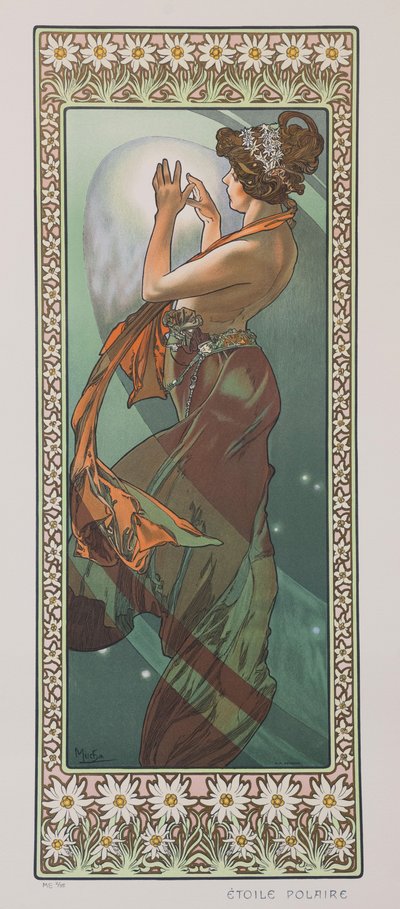 Étoile Polaire La Stella Polare, 1902 da Alphonse Mucha