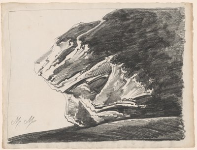 Formazione rocciosa bizzarra da Alphonse Nicolas Michel Mandevare