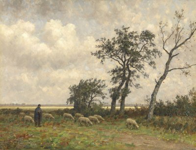 Paesaggio in Drenthe da Alphonse Stengelin