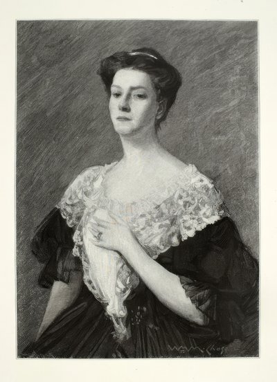 Ritratto di una donna da Alsace Henry Wolf