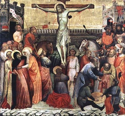 La crocifissione da Altichiero da Zevio (follower of)