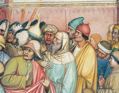 San Giorgio sottoposto a tortura sulla ruota da Altichiero da Zevio