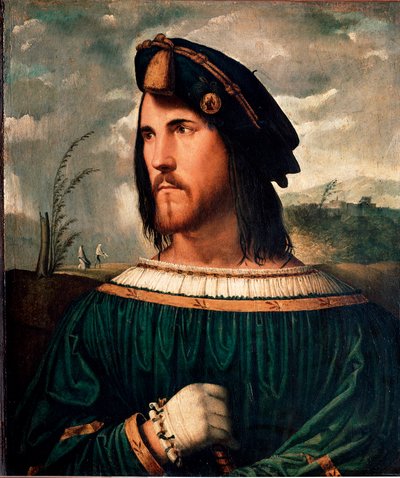 Ritratto di Cesare Borgia da Altobello Melone