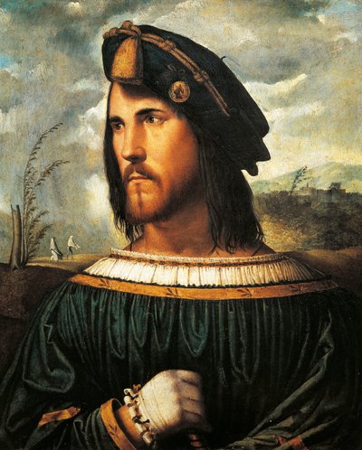 Ritratto di Cesare Borgia da Altobello Melone