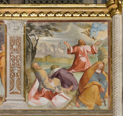 Presbiterio, settima campata sud, Oratio nell
