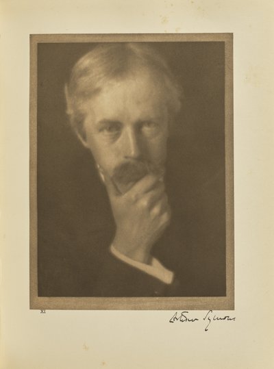 Arthur Symons da Alvin Langdon Coburn