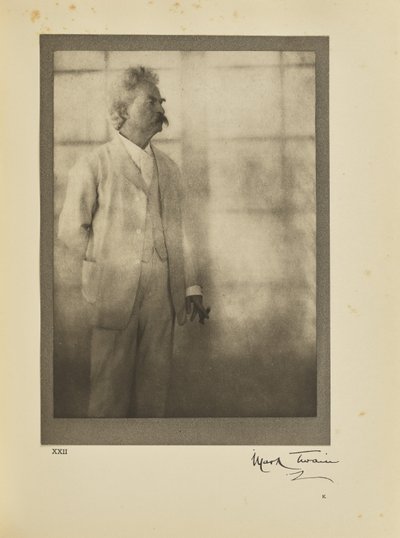 Mark Twain (Samuel Langhorne Clemens) da Alvin Langdon Coburn