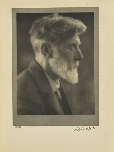 Robert Bridges da Alvin Langdon Coburn
