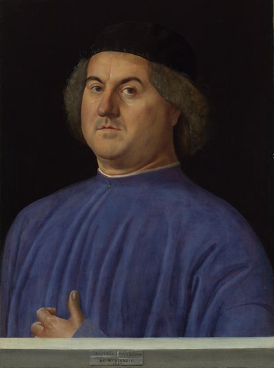 Ritratto di un uomo, 1497 da Alvise Vivarini