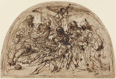 Compianto con santi da Alvise dal Friso