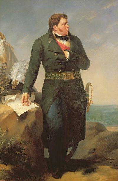 Ritratto di Georges Cadoudal da Amable Paul Coutan