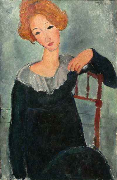 Donna con capelli rossi, 1917 da Amedeo Modigliani